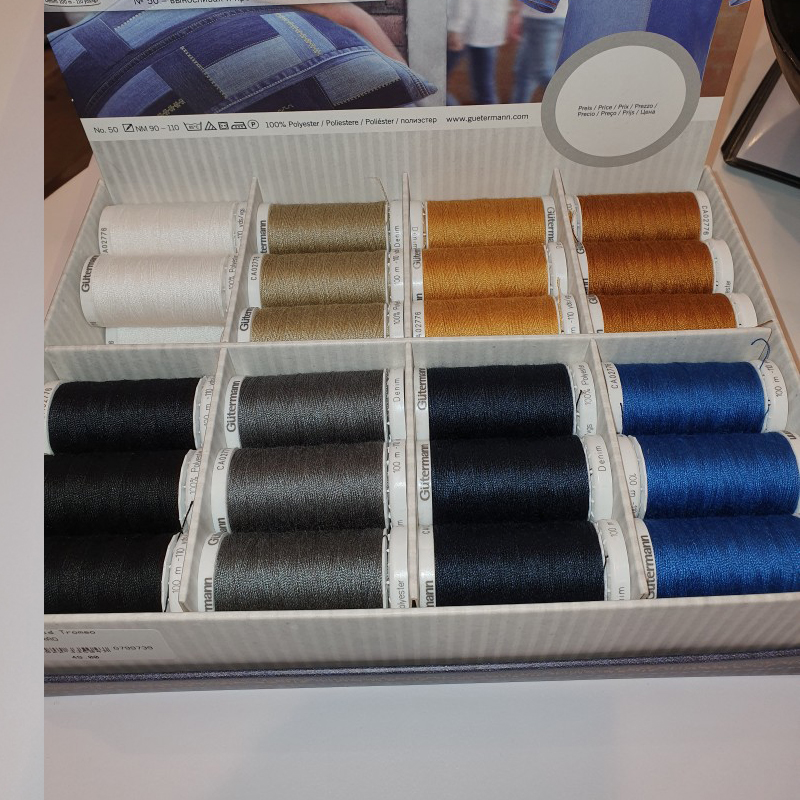 Denim tråd sort - Bilde 2