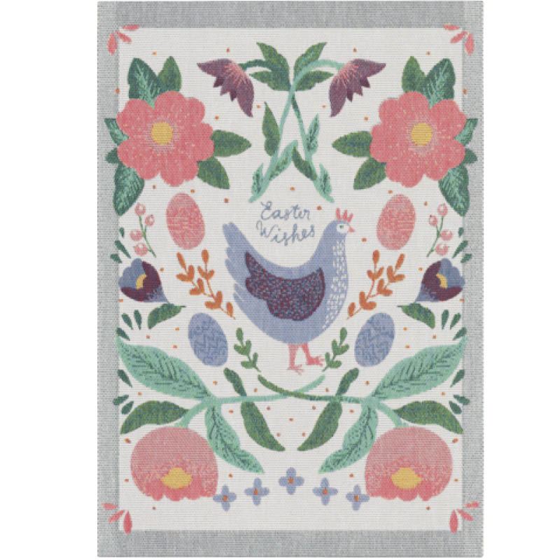 EASTER CHICKEN håndkle 35x50 cm - Bilde 1