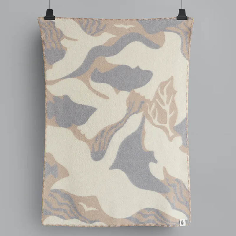 Fugl og fisk minipledd - Bilde 4