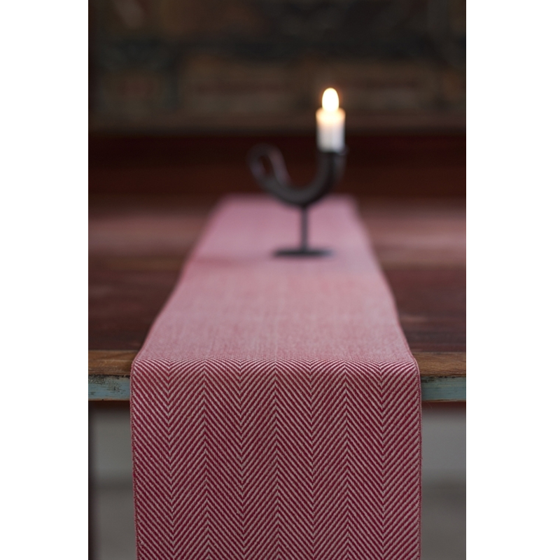 Løper Festremsa strandråg rød, 23x240 cm - Bilde 2