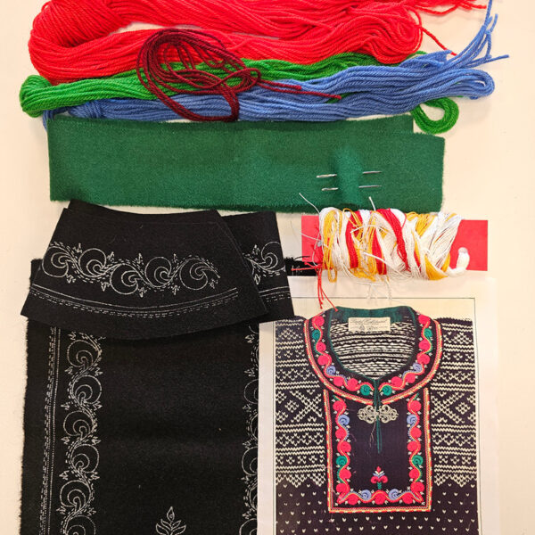 Broderipakke til Setesdalsgenser