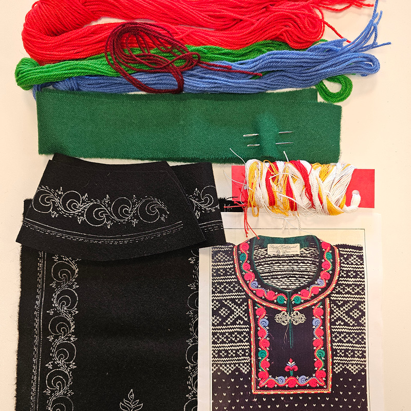 Broderipakke til Setesdalsgenser - Bilde 2