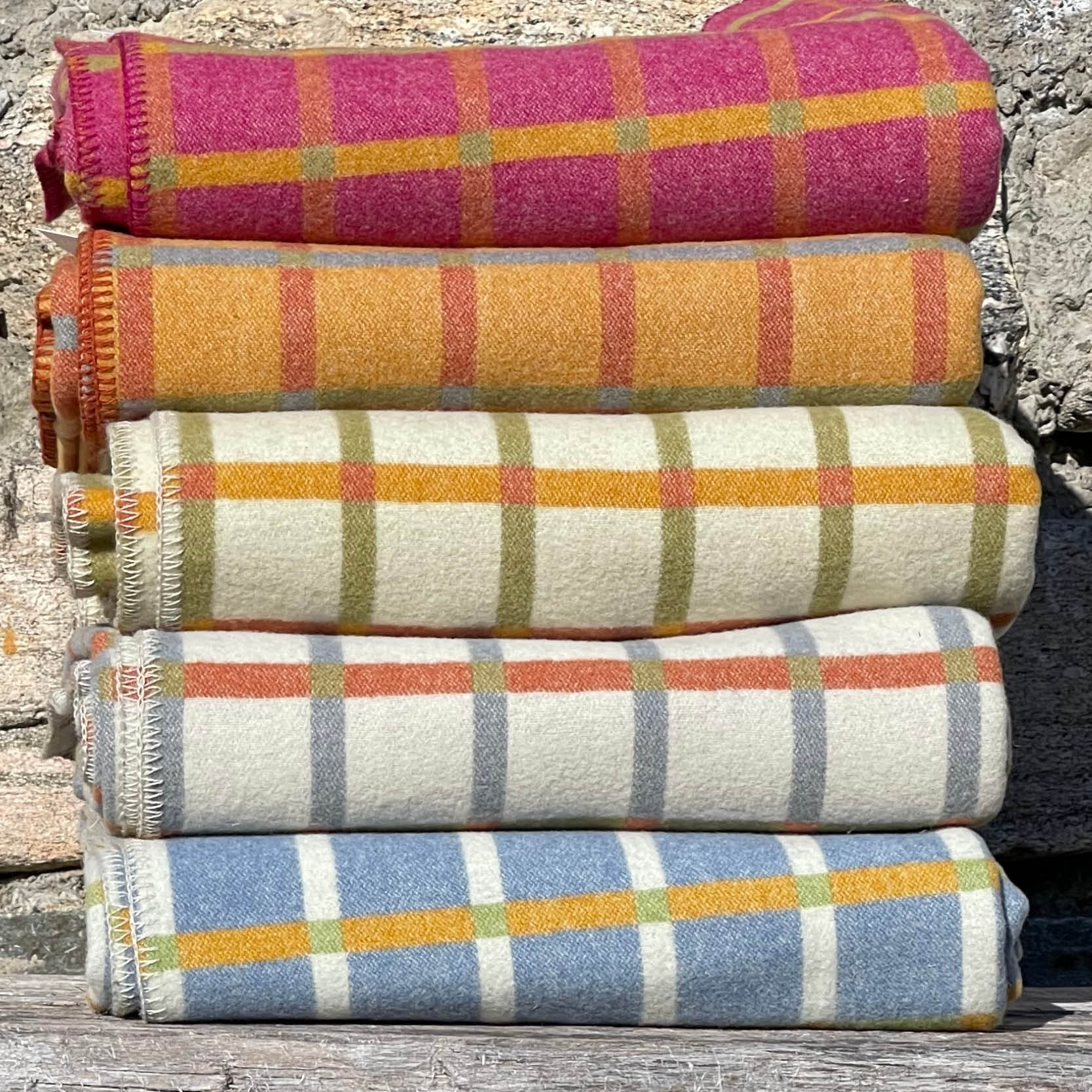 Gull pledd 100x140 cm - Bilde 1