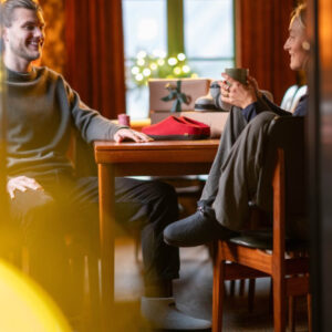 Grå tøfler i filt herre- den orginale Haustøffelen - Bilde 13