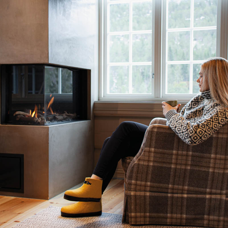 OKER TØFLER I FILT - DEN ORIGINALE HAUSTØFFELEN - Bilde 10