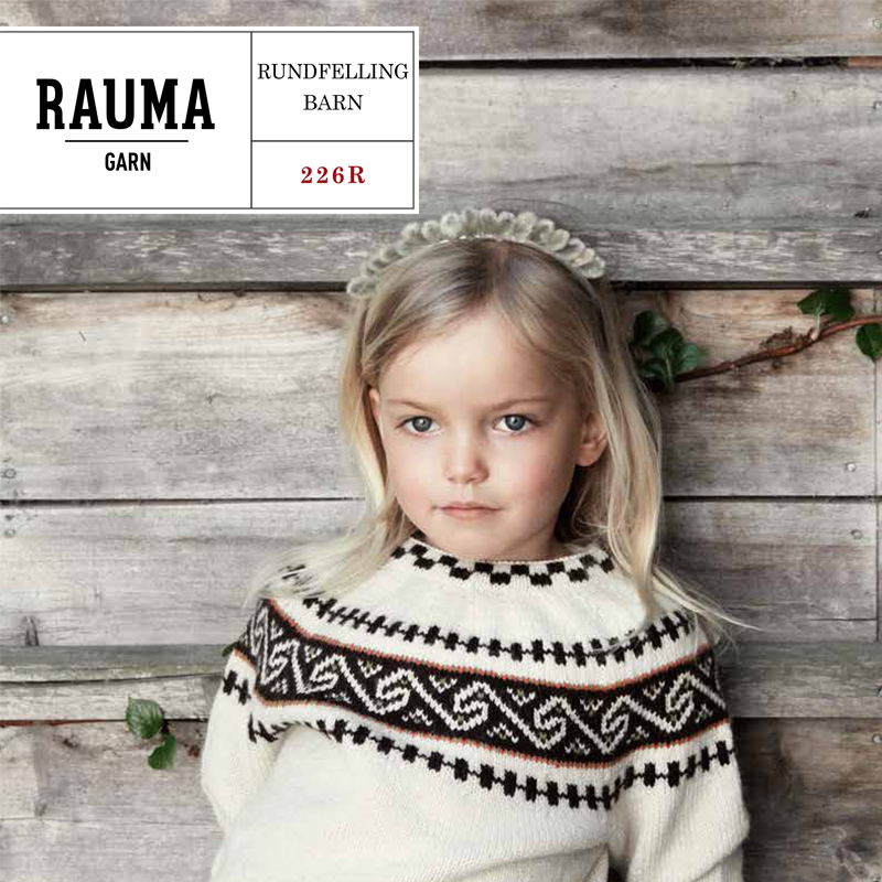 KOFTER/gensere- hefte 226 BARN rundfelling - Bilde 1