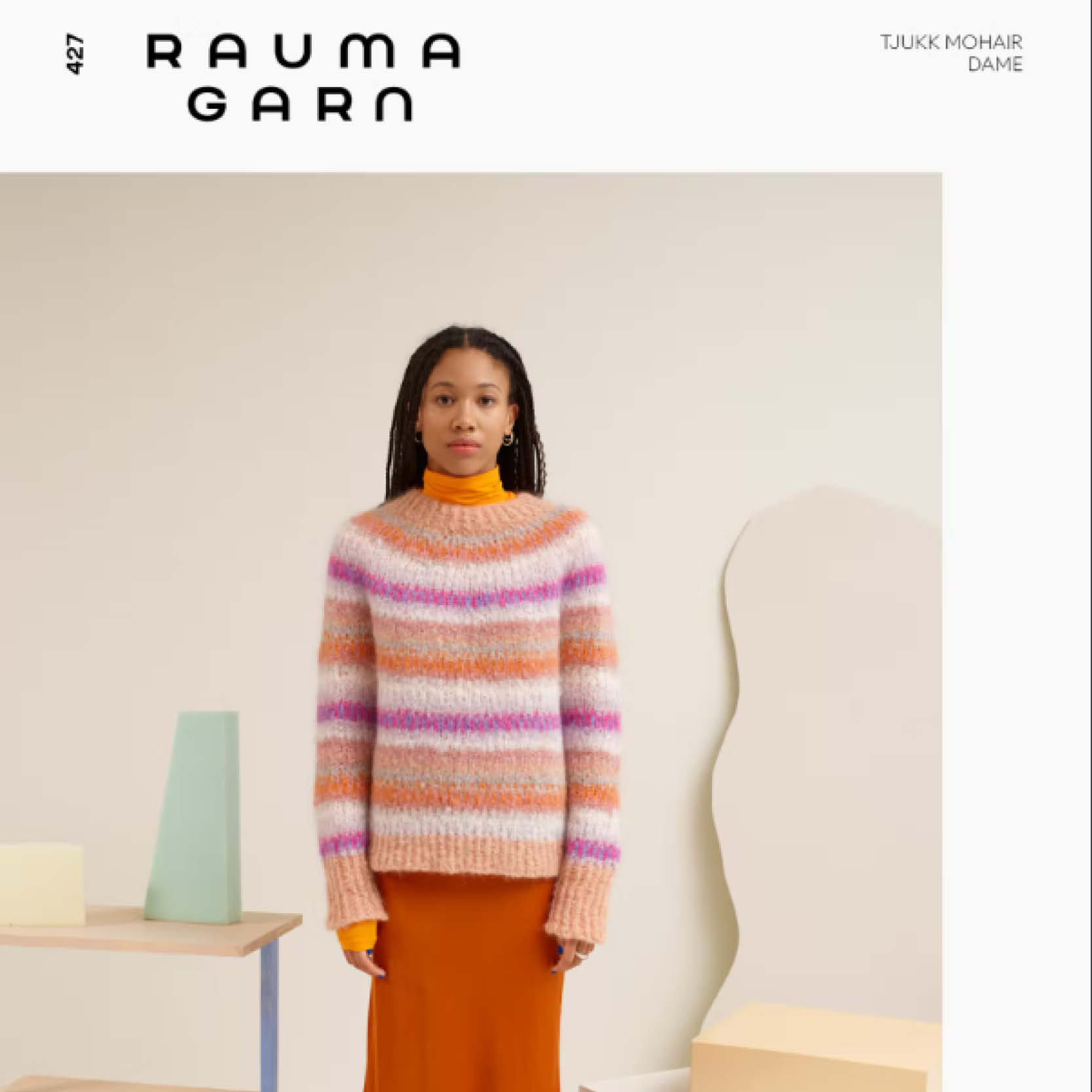 Hefte 427 Tjukk Mohair - Bilde 1