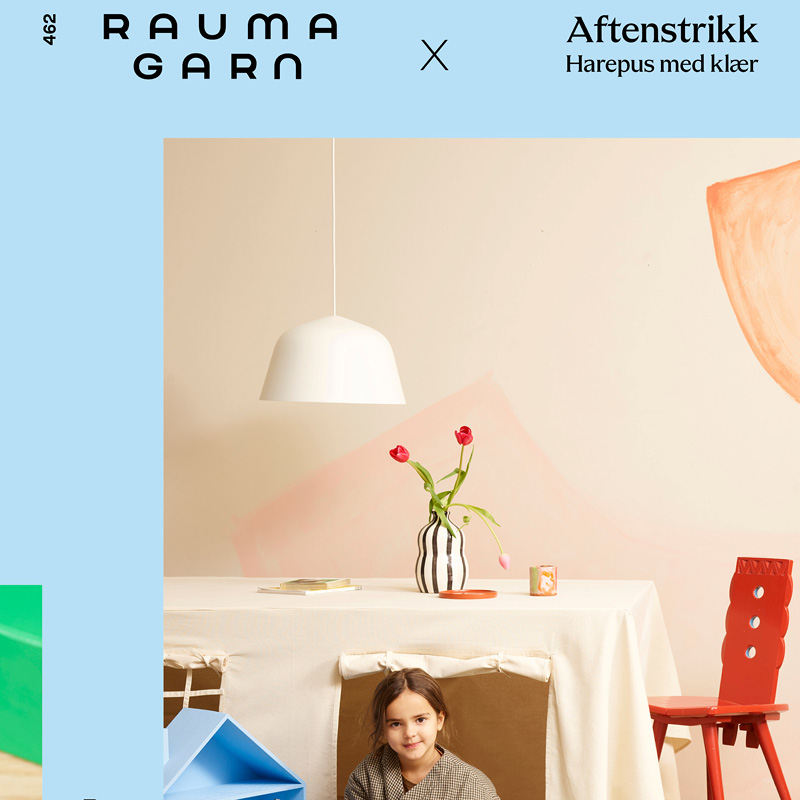 Hefte 462 Harepus med klær - Bilde 1