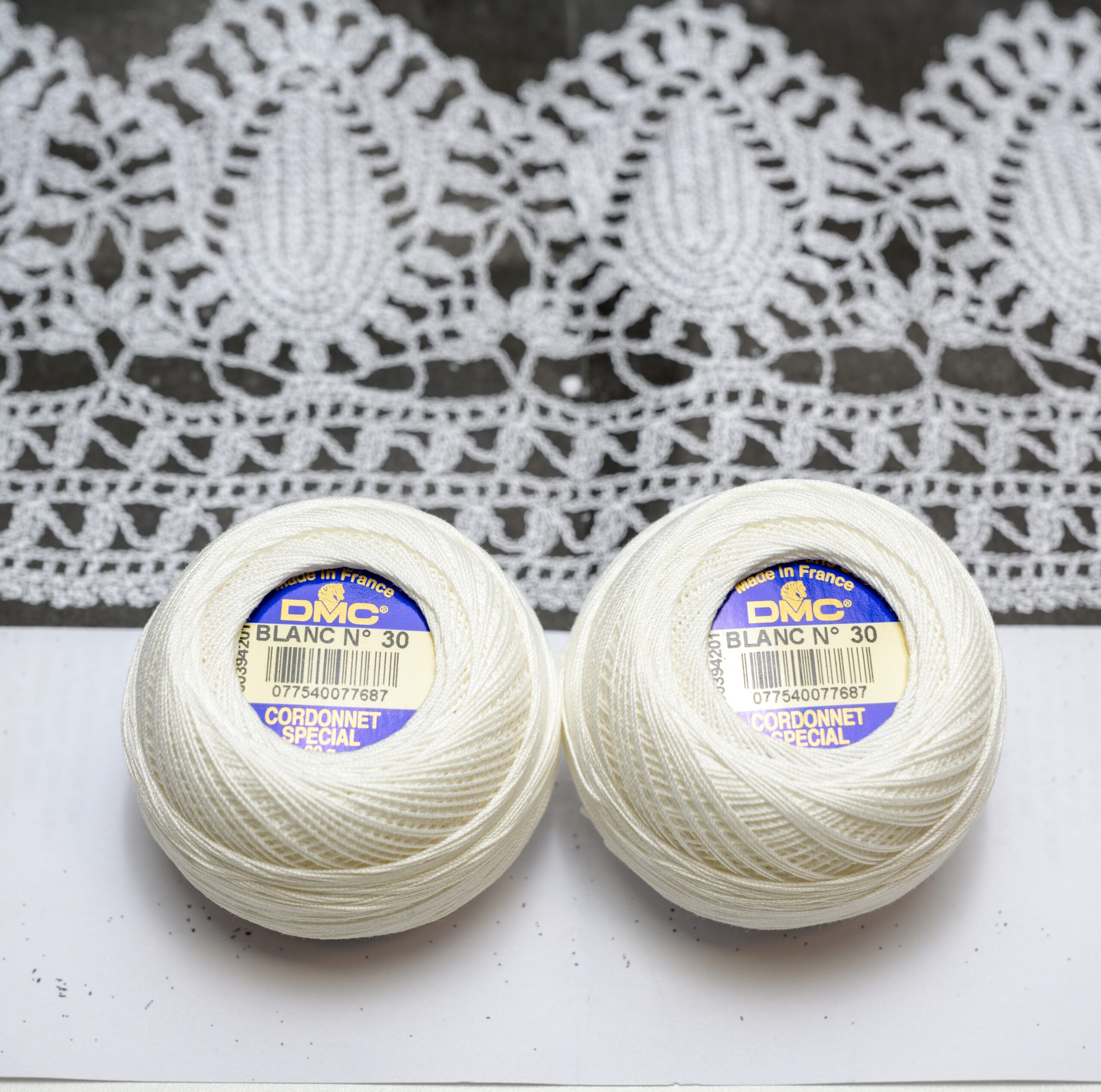 Materialpakke, heklekant til Balsfjordbunaden - Bilde 2