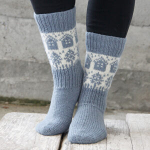 Strikkepakke HYTTESOKKER - Bilde 1