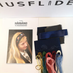 Materialpakke hårbånd til Ringeriksbunad - Bilde 2