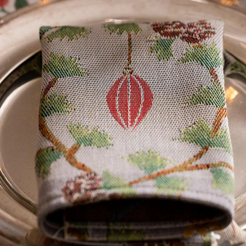 Serviett JULEFRÖJD 35x35 cm - Bilde 2