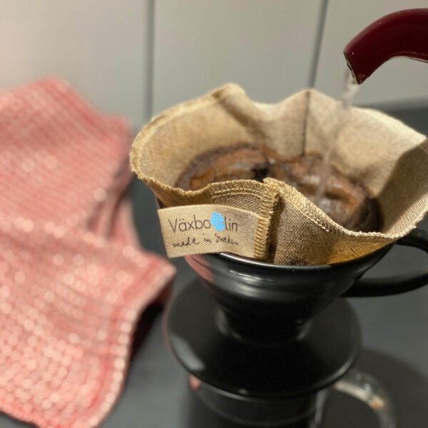 Kaffefilter i 100% lin