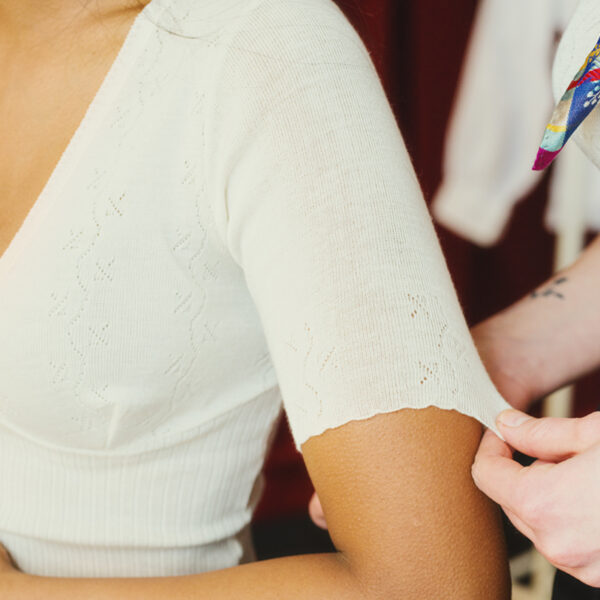 Lace T-Top Champagne