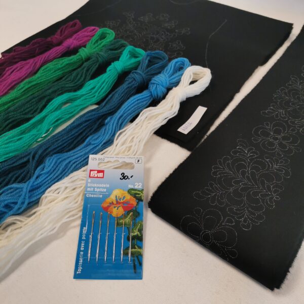 Broderingspakke til Lailastakken fra Hallingdal