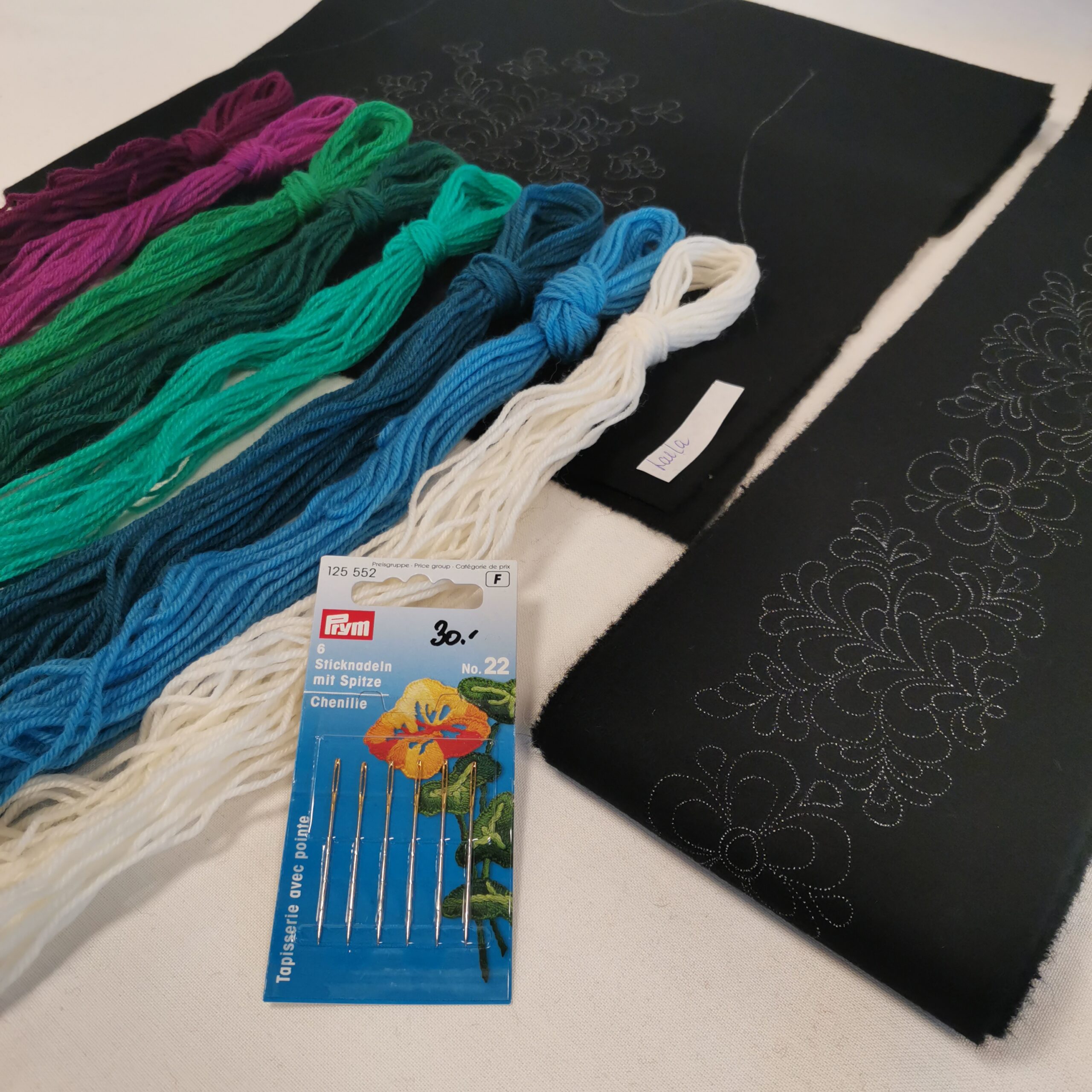 Broderingspakke til Lailastakken fra Hallingdal - Bilde 3