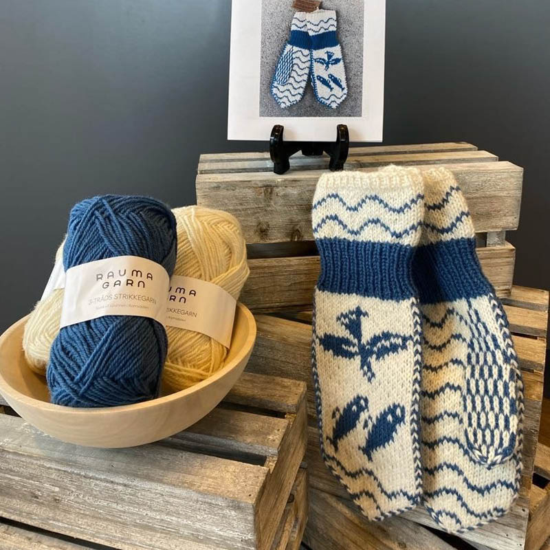 Strikkepakke Lofotvott - Bilde 2