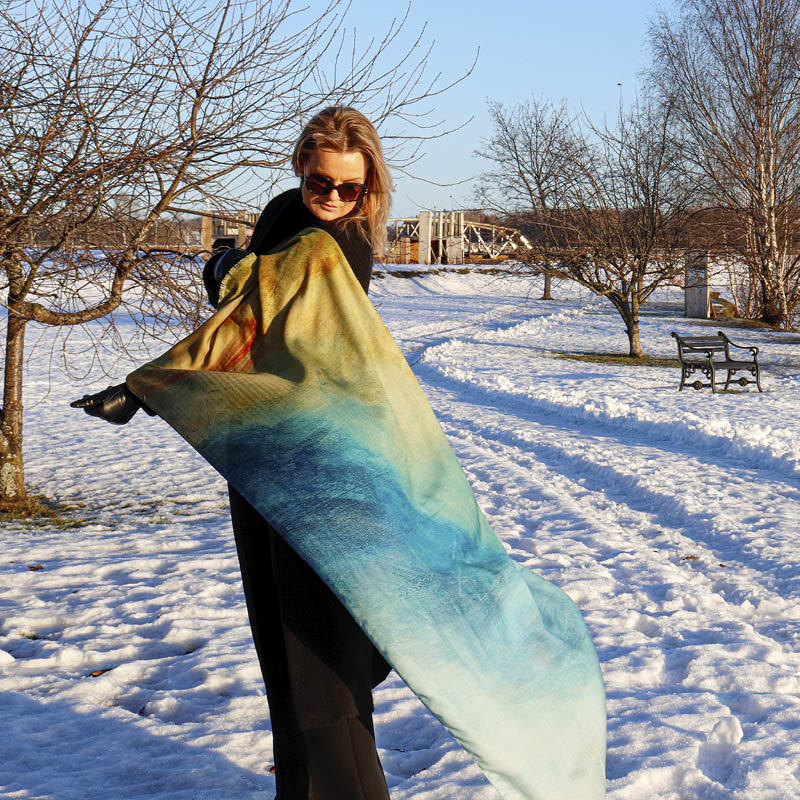 Skjerf Morning dew - Bilde 1