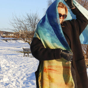 Skjerf Morning dew - Bilde 7