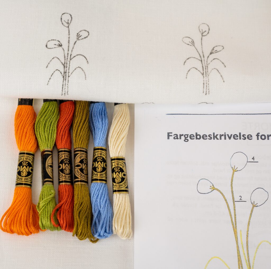 KOMPLETT MATERIALPAKKE TIL SENJA FESTDRAKT FOR HERRE