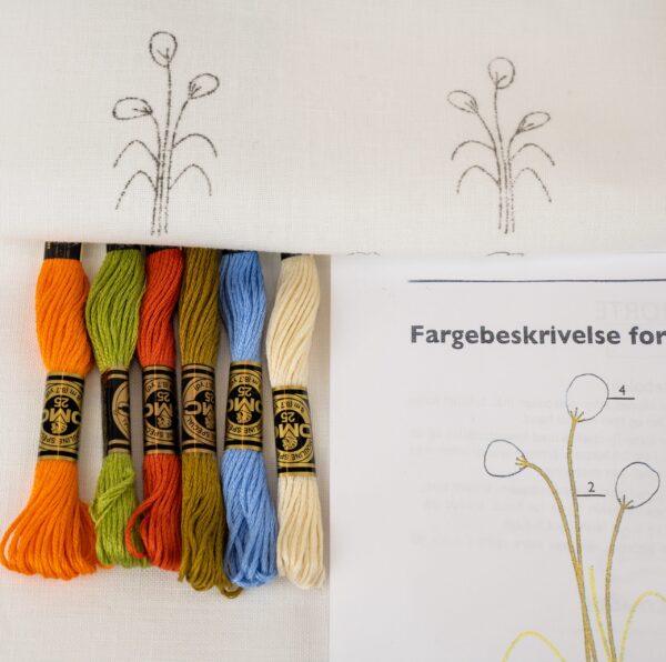 KOMPLETT MATERIALPAKKE TIL SENJA FESTDRAKT FOR HERRE