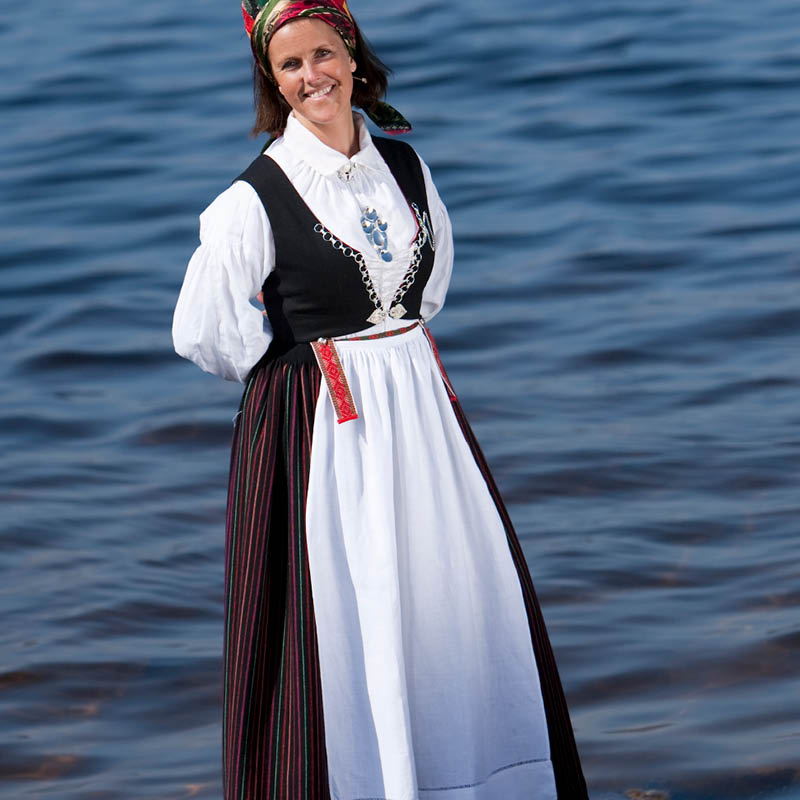 MATERIALPAKKE LINFORKLE VEST-AGDERBUNAD - Bilde 1