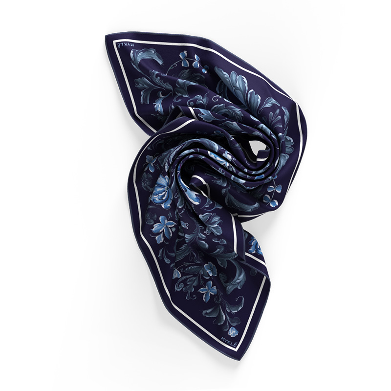 Månerose silkesjal - Bilde 1