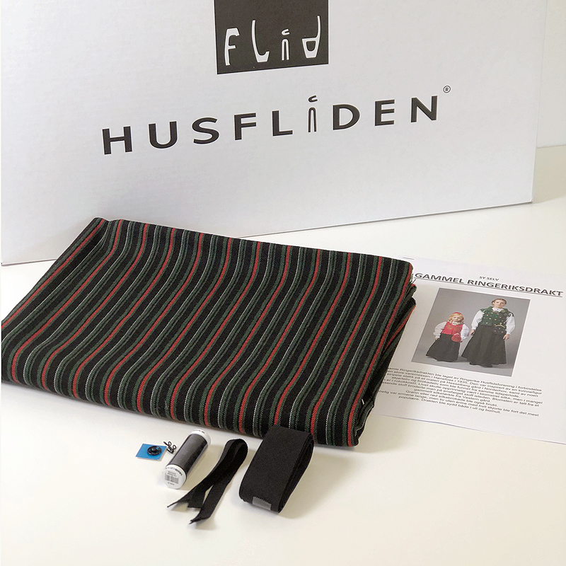 Materialpakke stakk til Den gamle ringeriksdrakten - Bilde 3