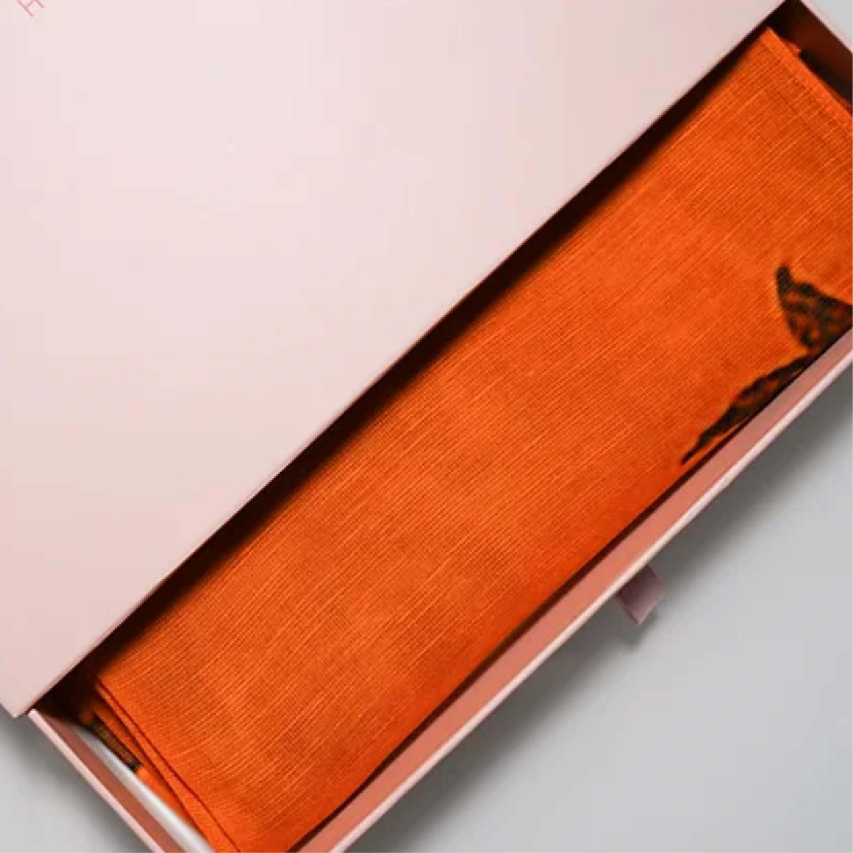 Skjerf Mustard i lin/modal/silke - Bilde 1