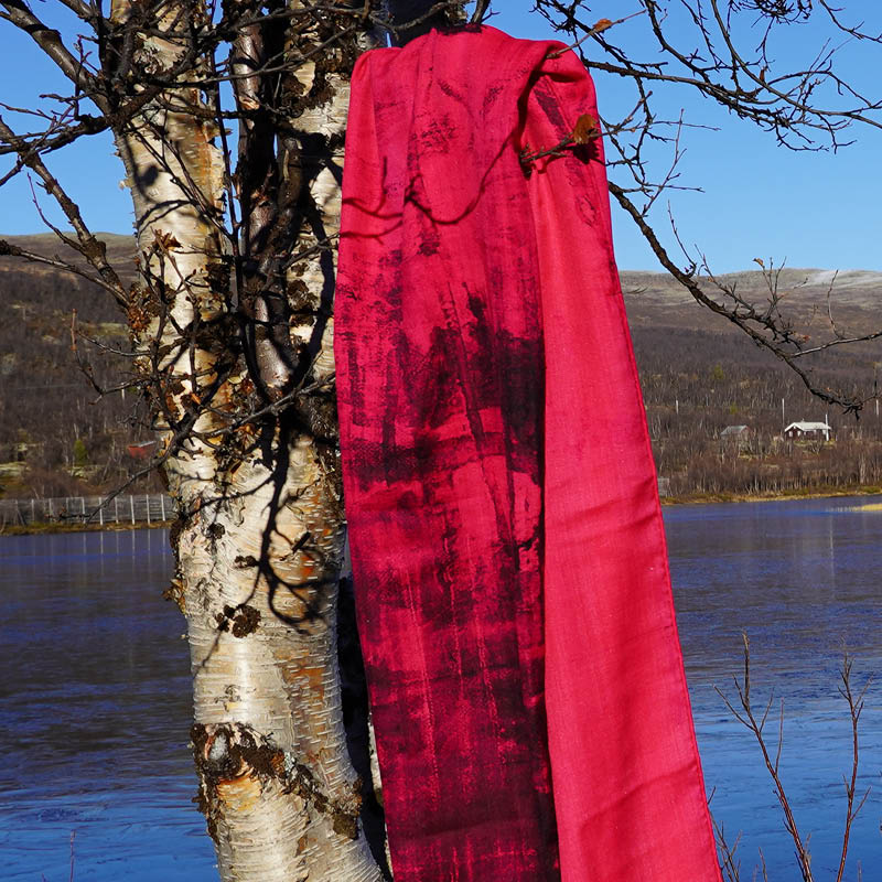 Skjerf Over the seven seas magenta - Bilde 4