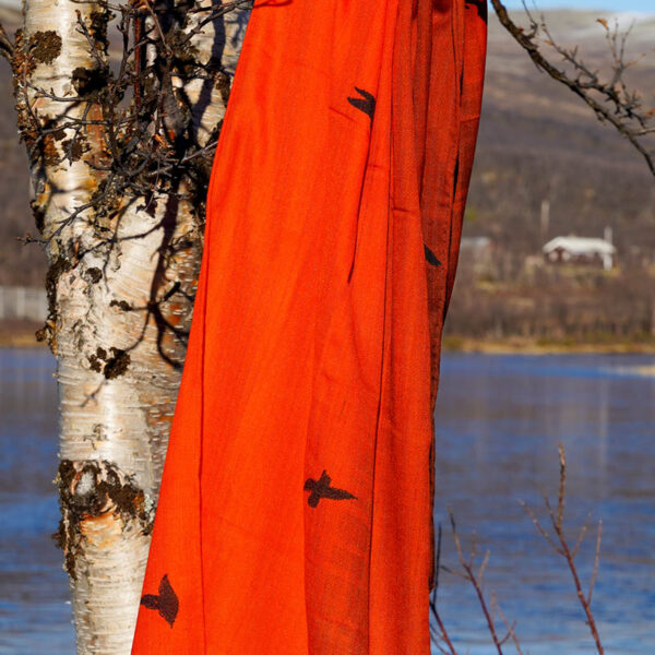 Skjerf FLY HIGH MUSTARD