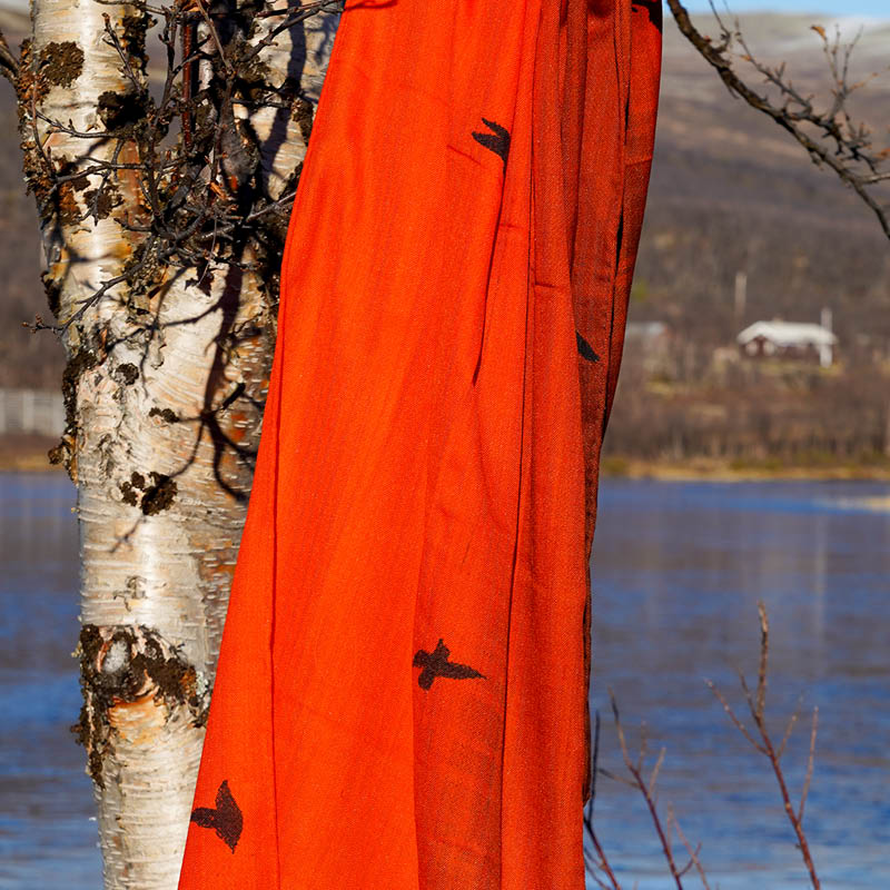 Skjerf FLY HIGH MUSTARD - Bilde 4