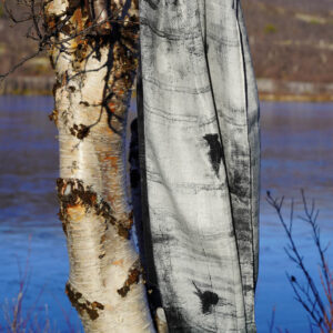 Skjerf OVER THE SEVEN SEAS/ BLACK AND WHITE - Bilde 3