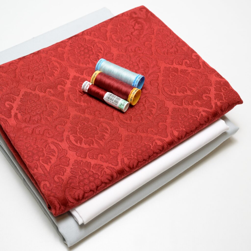 MATERIALPAKKE DAMASK VEST, MANNSBUNADEN FOR NORDLAND OG TROMS