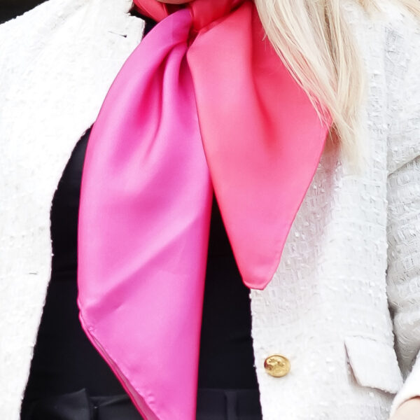 Silkesjal Bold pink