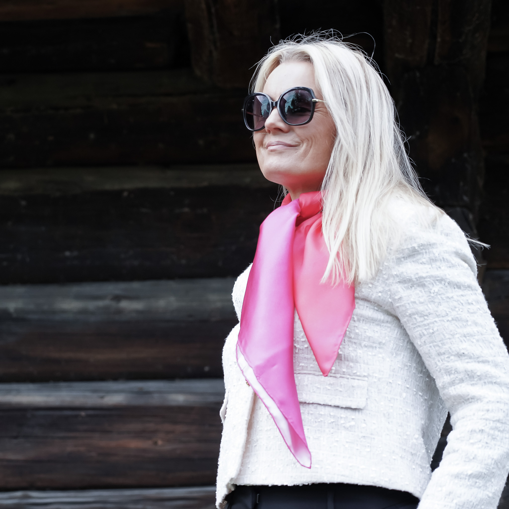 Silkesjal Bold pink - Bilde 1