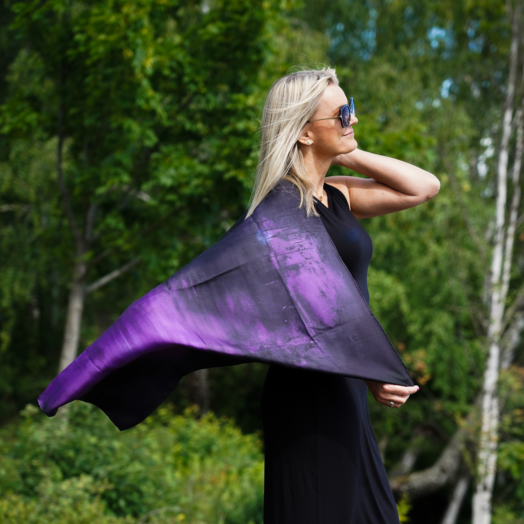 Silkesjal Amethyst - Bilde 3