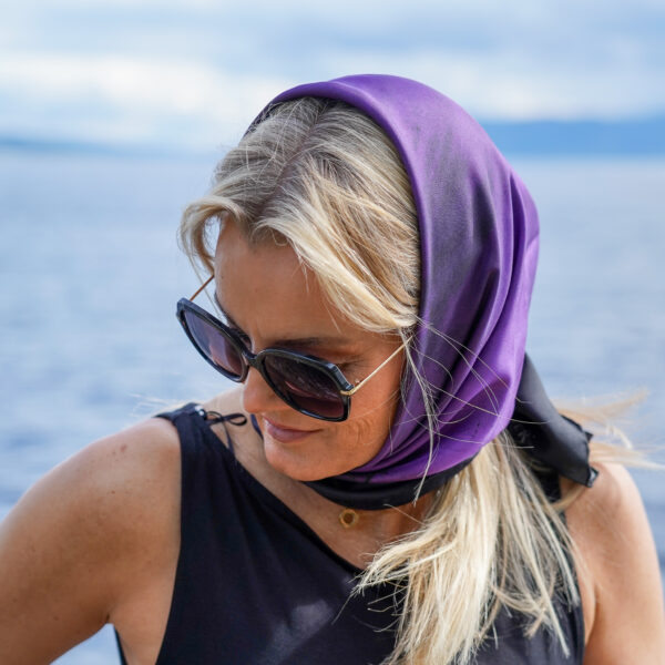 Silkesjal Amethyst