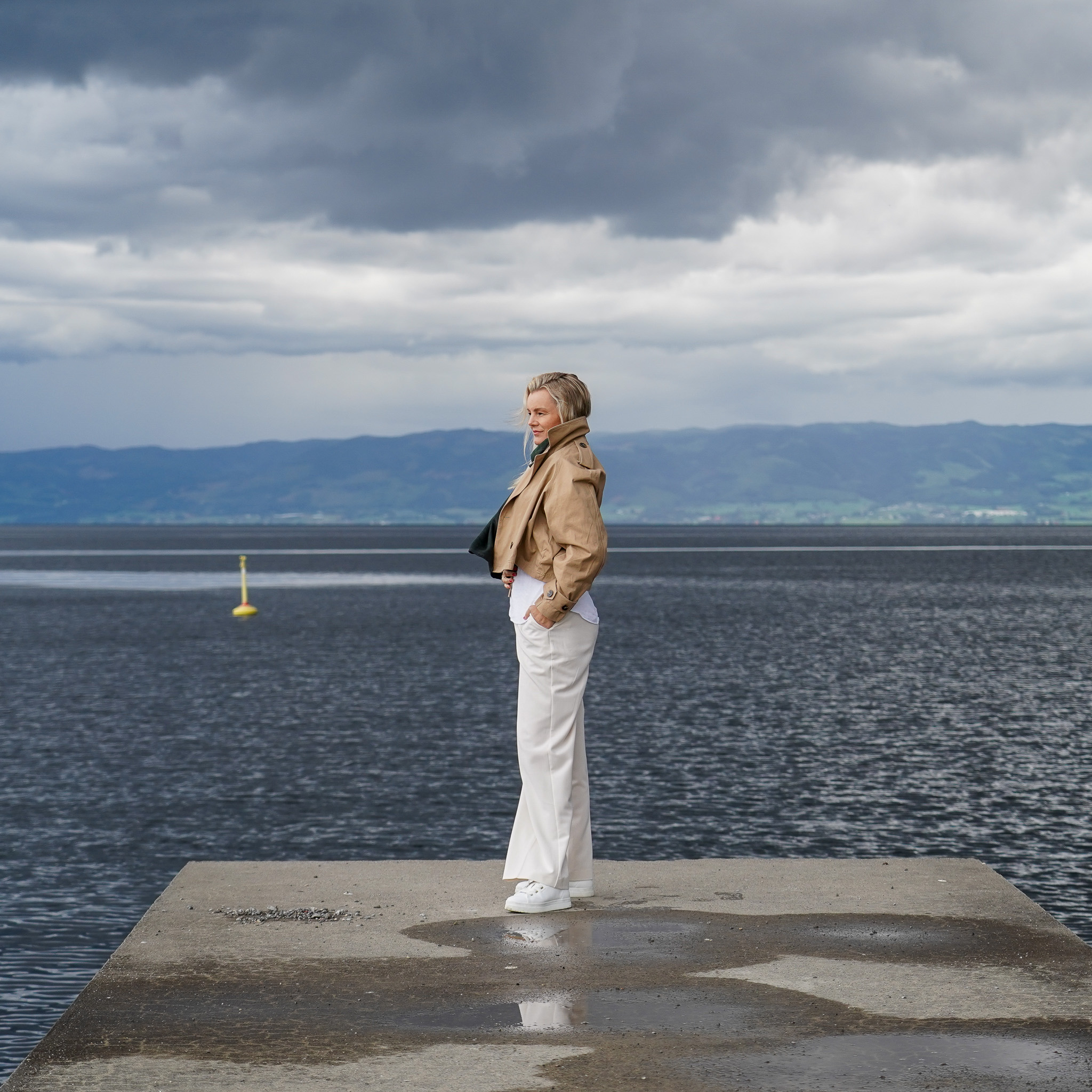 Skjerf Over the seven seas dark green - Bilde 4