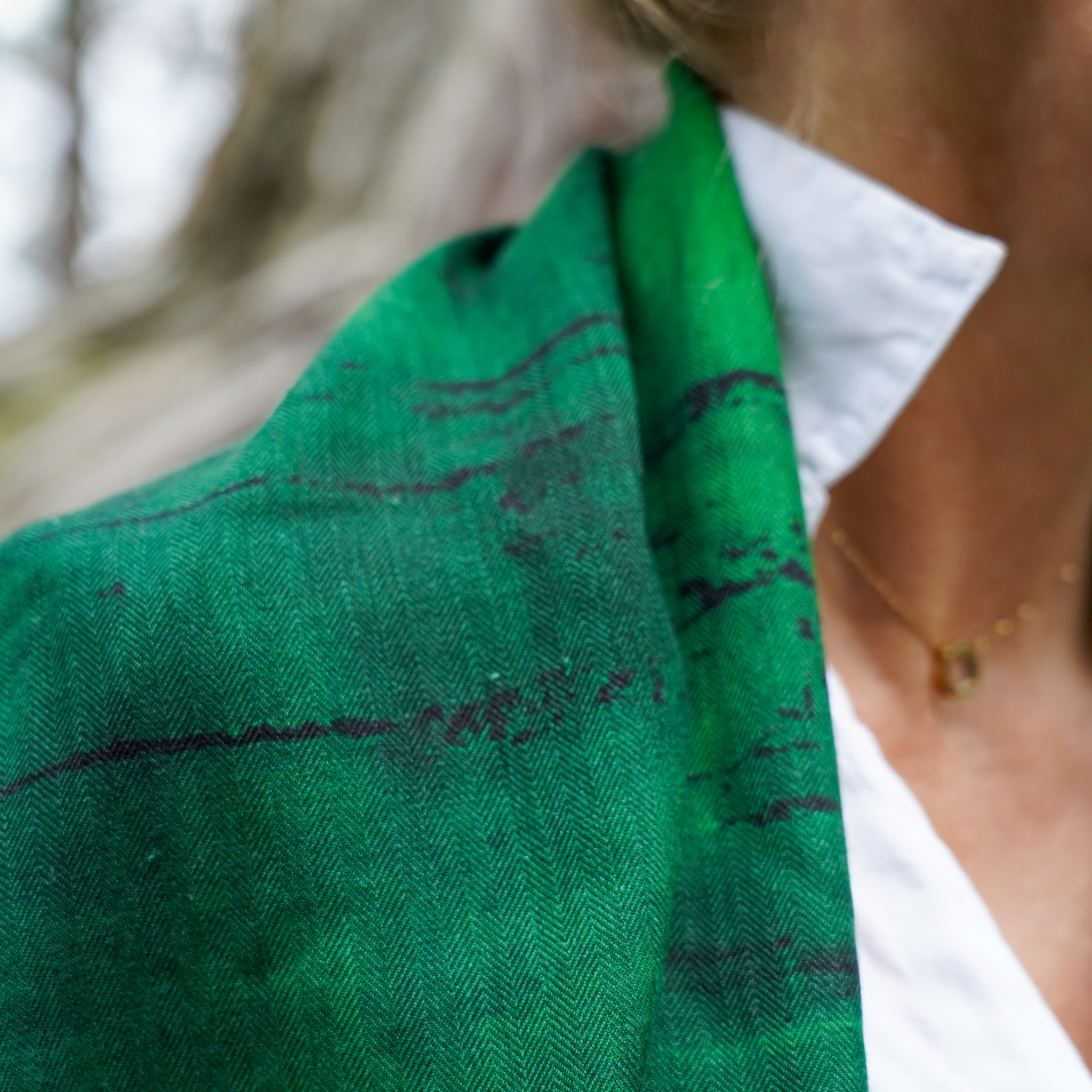 Skjerf GREEN FOREST - Bilde 6