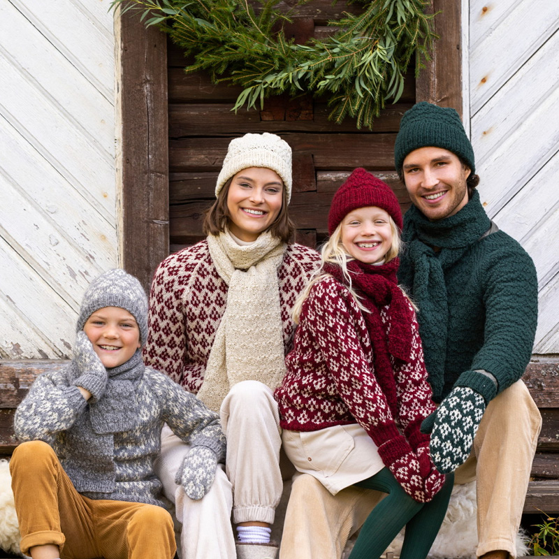 Noor barnegenser strikkepakke - Bilde 3