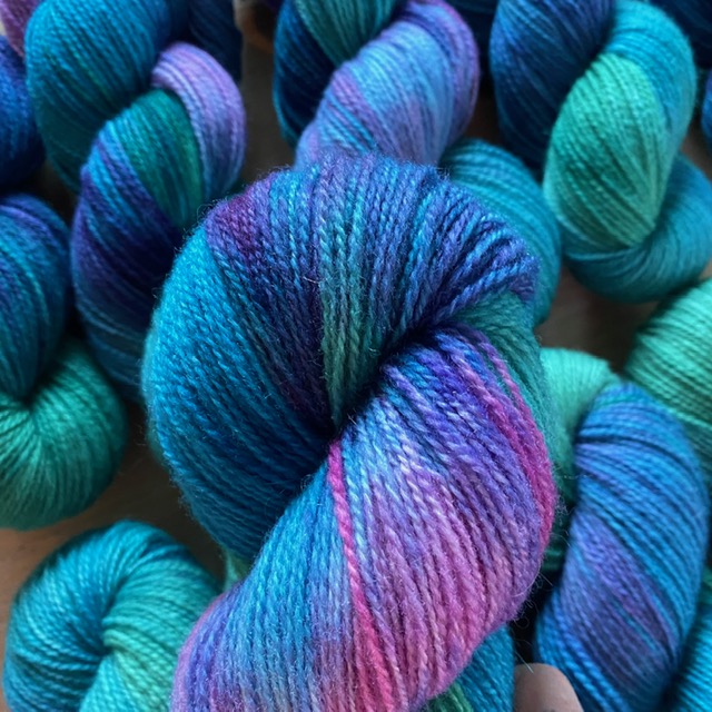 NORDLYS – Håndfarget Finull 100g - Bilde 1