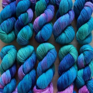 NORDLYS – Håndfarget Finull 100g - Bilde 2