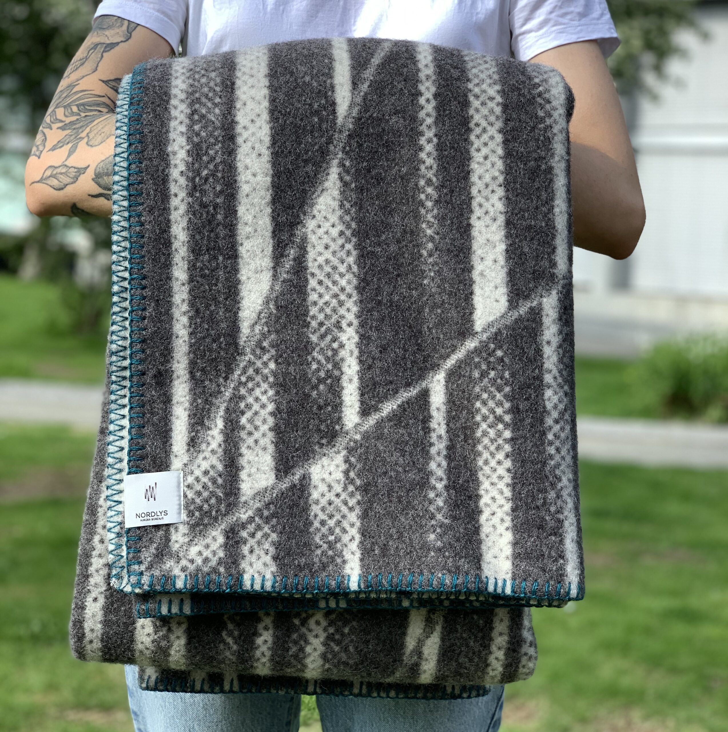 Nordlys pledd stor - Bilde 1