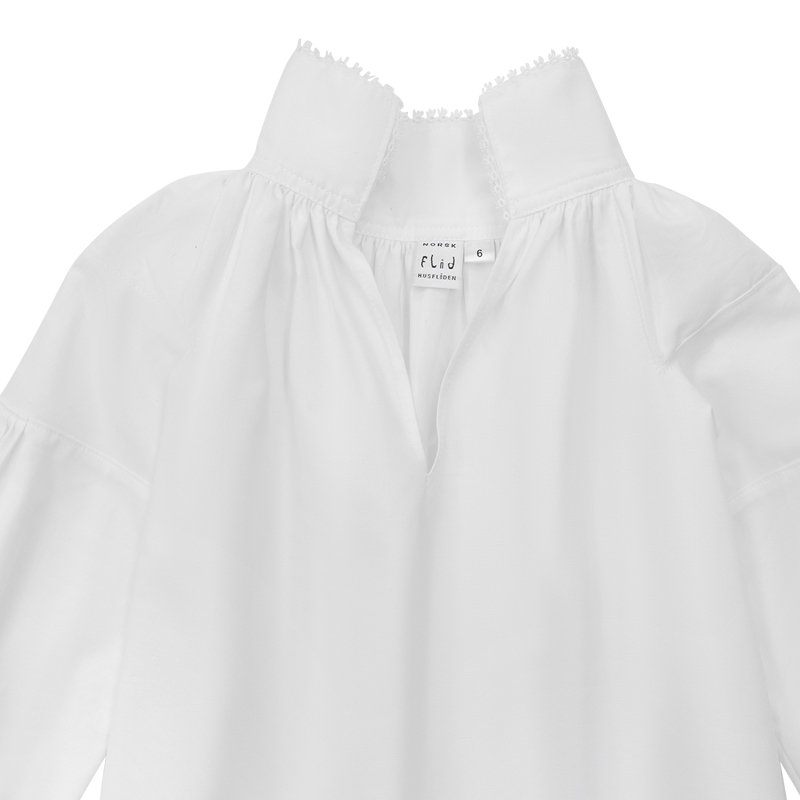 Bunadskjorte dame, lin med nupperelle - Bilde 1