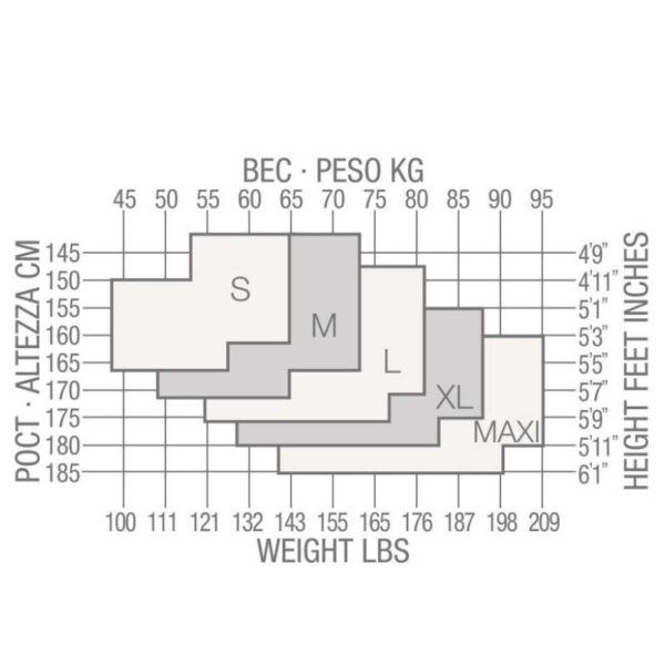 Strømpebukse Intense 50, rød