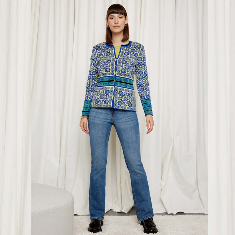 Oksana jakke blå - Bilde 3