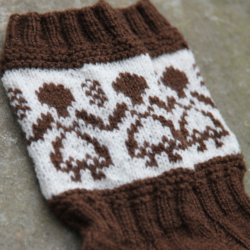 Strikkepakke Pepperkakesokken - Bilde 2