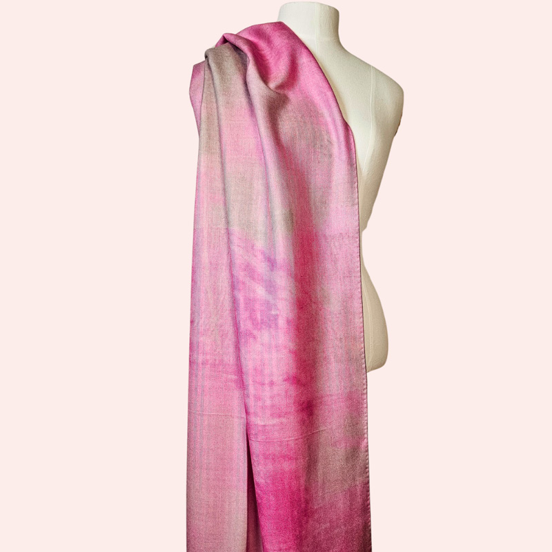Skjerf Pink blossom - Bilde 1