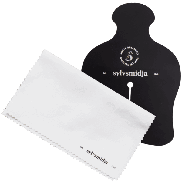 Pussebrett med klut til knappene